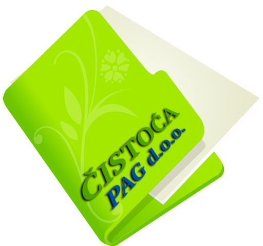 folder flower green icon v